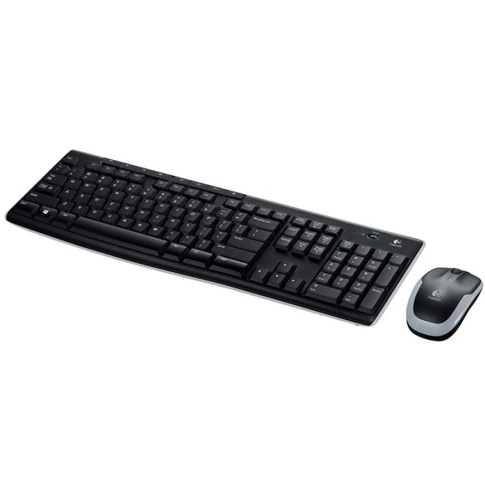 LOGITECH MK270 SİYAH KABLOSUZ Q KLAVYE SET (4434)