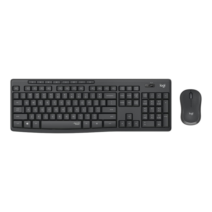 LOGITECH MK295 Q TR SİYAH KABLOSUZ KLAVYE+MOUSE SET (4434)