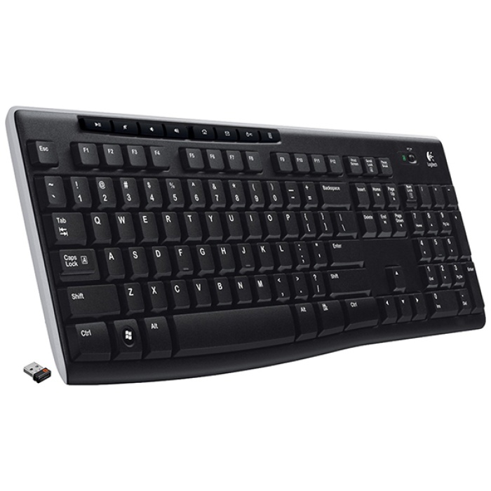 LOGITECH K270 KABLOSUZ USB SİYAH Q KLAVYE (4434)