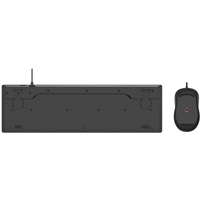 LENOVO LECOO CM102 USB KABLOLU SİYAH Q KLAVYE  MOUSE SET (4434)