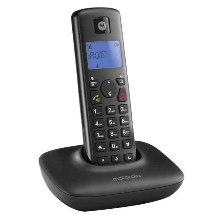 MOTOROLA T401 + SİYAH DECT TELSİZ TELEFON (4434)