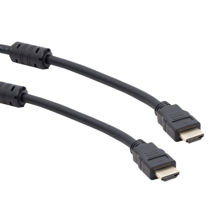 PLASTİK DÜZ SİYAH 15 METRE HDMI KABLO POŞETLİ (4434)