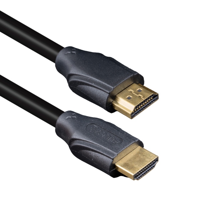 19+1 V2.0 4K 60HZ 5 METRE SİYAH GOLD UÇLU HDMI KABLO (4434)