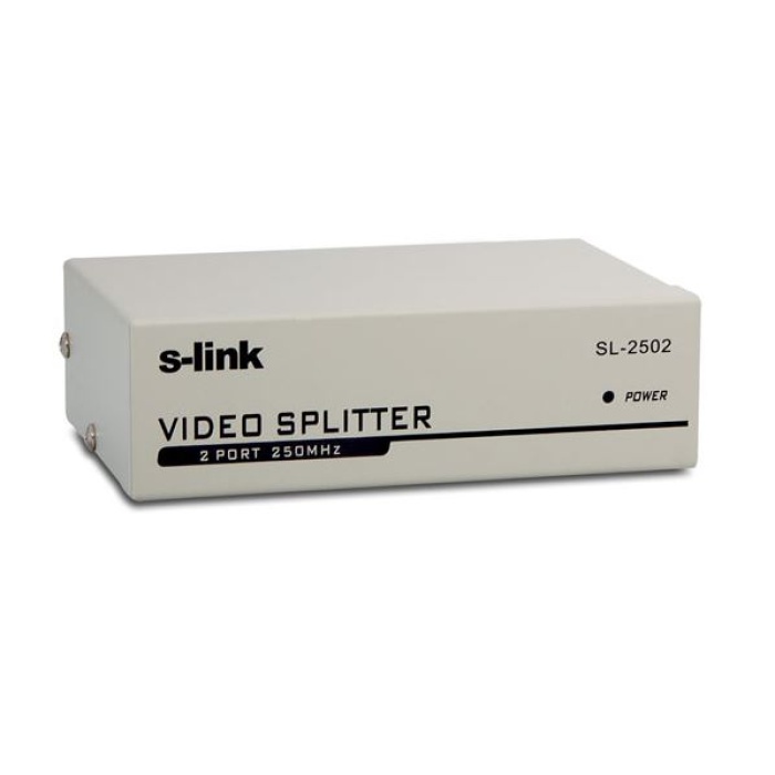 2 PORT VGA SPLITTER DAĞITICI 250MHZ - 1920X1080 SL-2502 (4434)