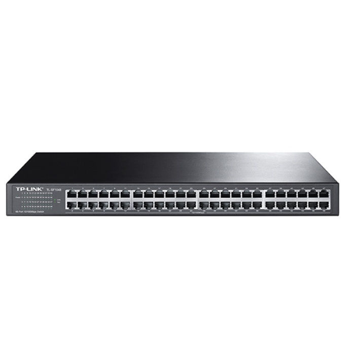 TP-LINK TL-SF1048 48 PORT 10/100 SWITCH RACKMOUNT (4434)