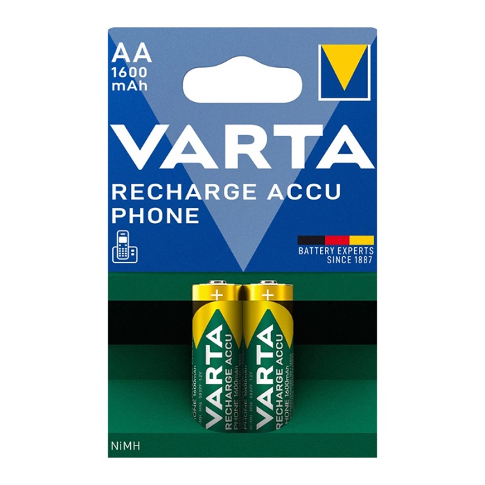 VARTA NI-MH 1.2V 1600 MAH HR6 AA ŞARJLI 2Lİ KALEM PİL (4434)