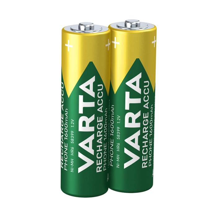 VARTA NI-MH 1.2V 1600 MAH HR6 AA ŞARJLI 2Lİ KALEM PİL (4434)