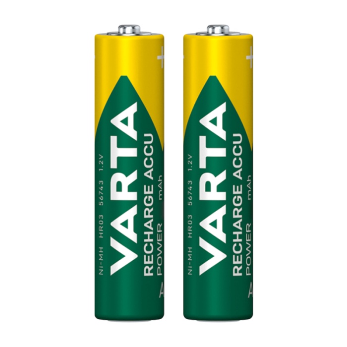 VARTA NI-MH 1.2V 800 MAH HR03 AAA ŞARJLI 2Lİ İNCE KALEM PİL (4434)