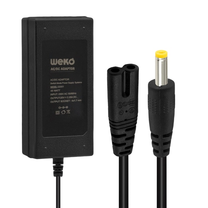 20 VOLT 2.25 AMPER 4.0X1.7MM UÇLU NOTEBOOK ADAPTÖR YERLİ ÜRETİM (4434)