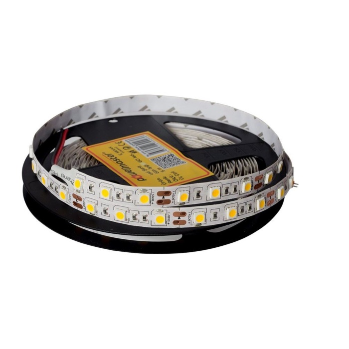 LED ŞERİT 3 ÇİPLİ MAVİ İÇ MEKAN SİLİKONSUZ 60 LED 5 METRE (4040) (4434)