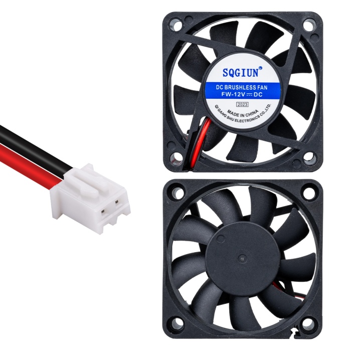 IC-216 FIRÇASIZ DC FAN 60X60X15MM 12 VOLT 2 PİN (4434)