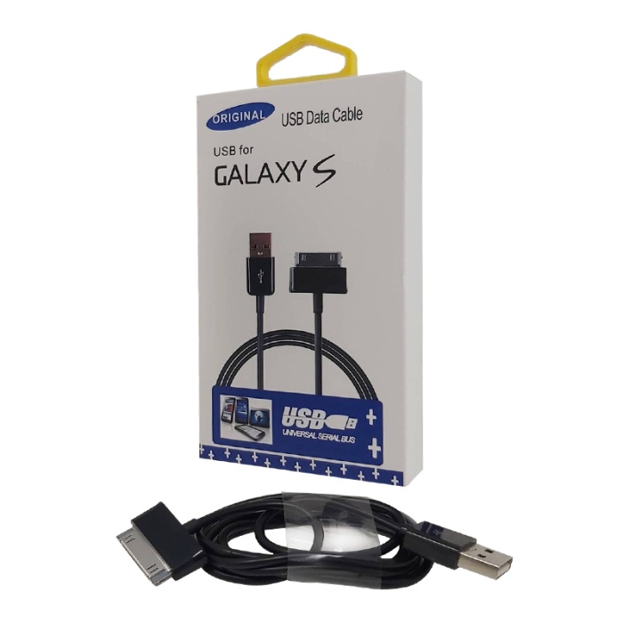 SAMSUNG TABLET DATA KABLOSU USB TO SAMSUNG 1 METRE SİYAH KABLO (4434)