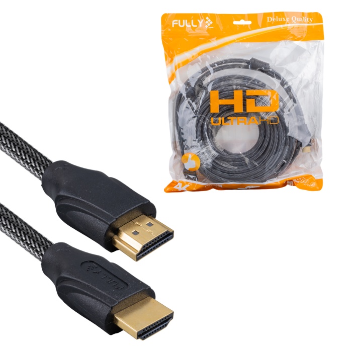 10 METRE ÖRGÜLÜ GOLD UÇLU HDMI KABLO (4434)