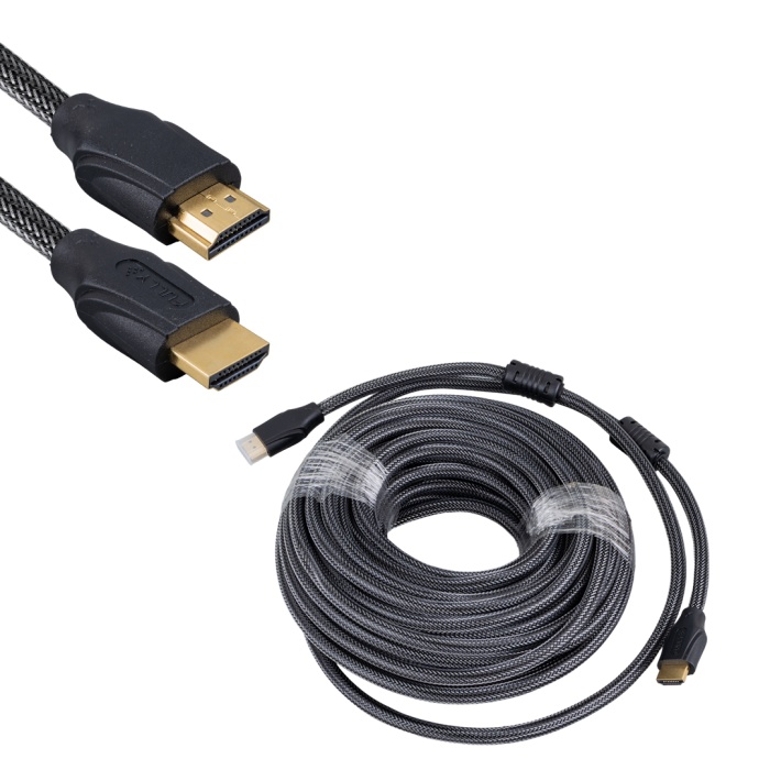 10 METRE ÖRGÜLÜ GOLD UÇLU HDMI KABLO (4434)