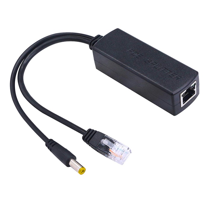 IP KAMERA POE KABLOSU AKTİF POE ENJEKTÖR SPLITTER (IN:DC48V-57V OUT:IEEE802.3AF-MAX:12V2A) (4434)