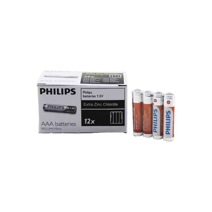 PHILIPS  İNCE - AAA - 1.5V  PİL  48PCS (4434)