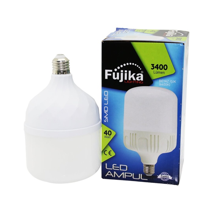 FUJİKA FLA-145  40W  E27  TORCH   JUMBO  BEYAZ SMD LED AMPUL  3400Lümen - 6400K - 30BİN SAAT (4434)