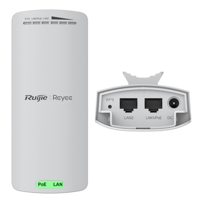 RUIJIE REYEE RG-EST100-E OUTDOOR 300 MBPS 2.4 GHZ 2Lİ PAKET DIŞ MEKAN ACCESS POINT (2Lİ PAKET) (4434)