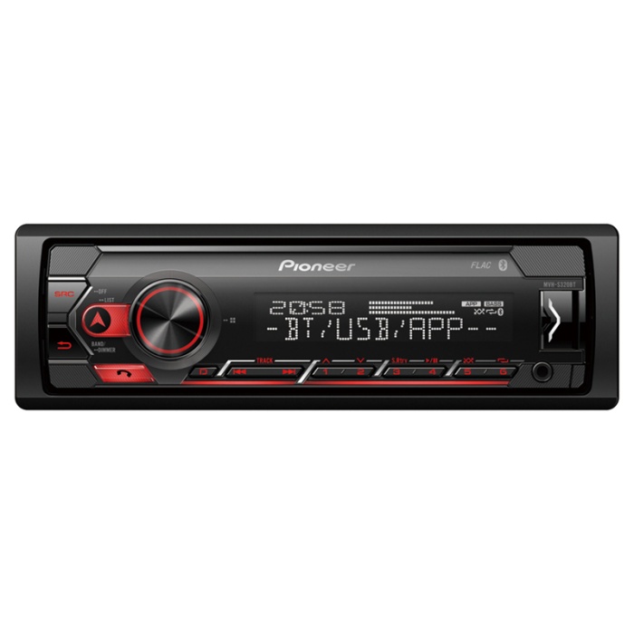 PIONEER MVH-S320BT USB/FM/AUX/MP3 BLUETOOTHLU MEKANİKSİZ OTO TEYP 4X50 WATT (4434)