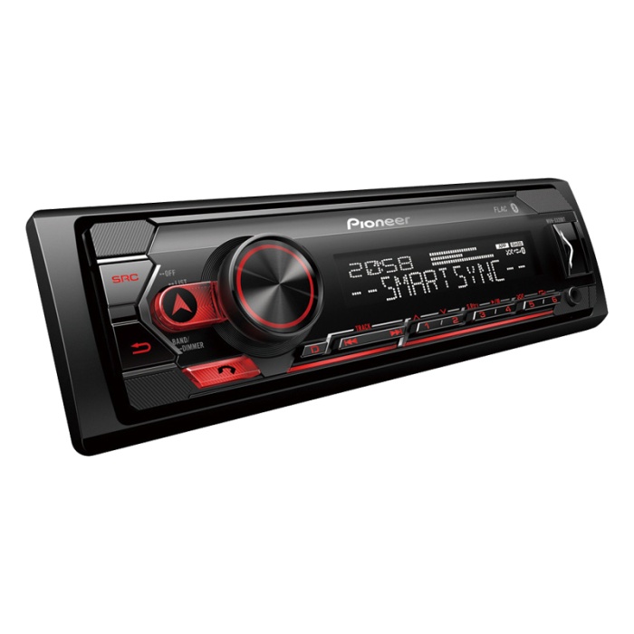 PIONEER MVH-S320BT USB/FM/AUX/MP3 BLUETOOTHLU MEKANİKSİZ OTO TEYP 4X50 WATT (4434)