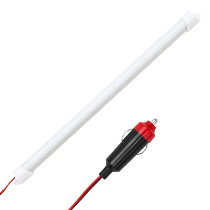 12V 5W ÇAKMAKLIKLI 30 CM MAT KAPAK LED LAMBA (4434)