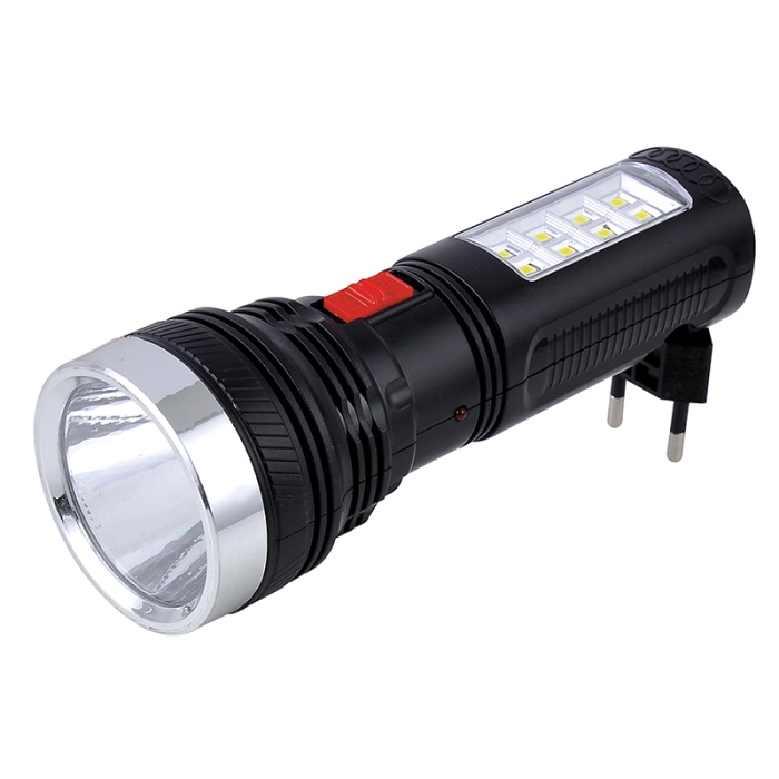 1 WATT 8 SMD LEDLİ ŞARJLI EL FENERİ (4434)