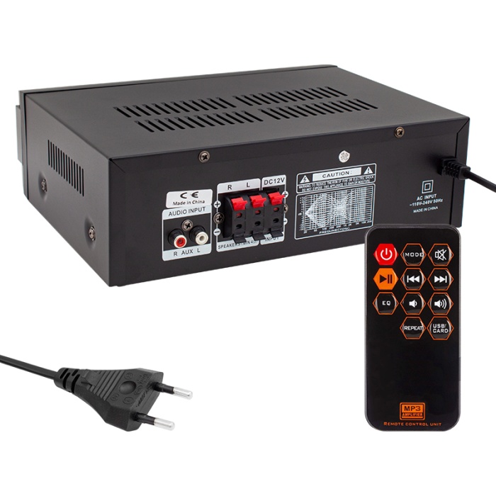 OSAWA HD-510 2X50 WATT 220V/12V GİRİŞ USB-SD -BT-UK TRAFOSUZ 2 MİK. GİRİŞLİ STEREO  ANFİ (4434)