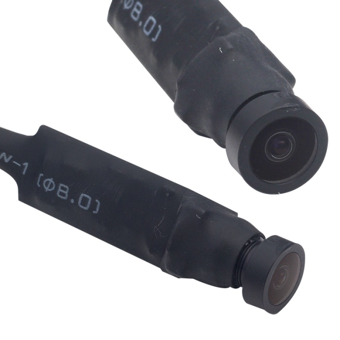 HELLO HL-19309 3.6MM 800 TVL 1/4 SENSOR SES ÇIKIŞLI YUVARLAK TİP MİNİ KAMERA (4434)