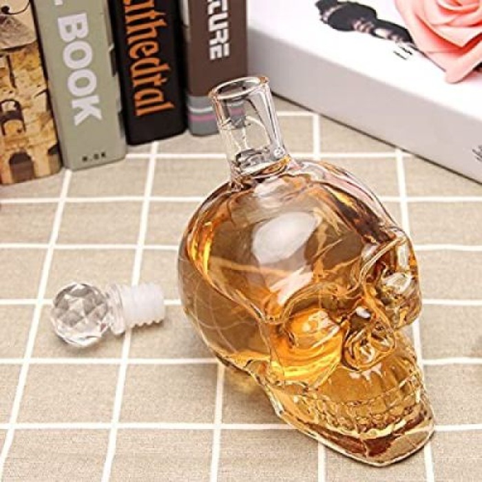 Crystal Head Kuru Kafa Cam Şişe