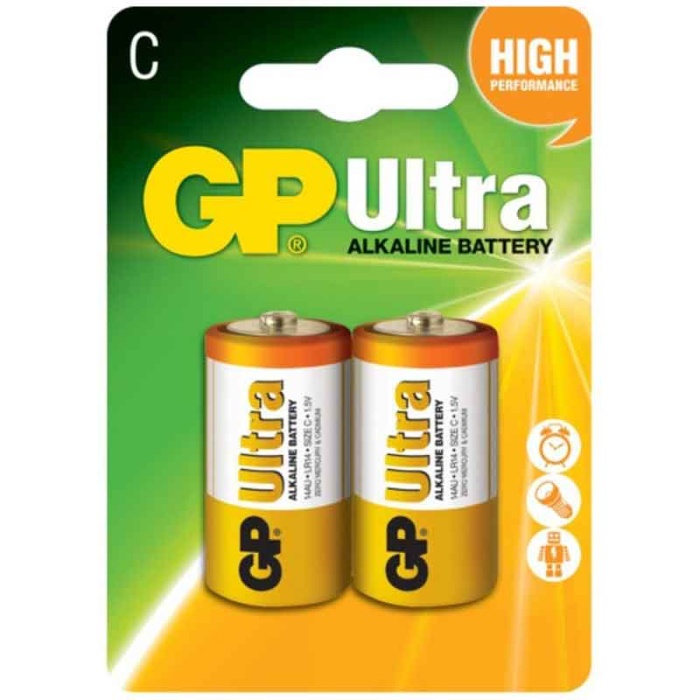 GP 14AU ULTRA ALKALİN ORTA C BOY PİL PAKET FİYAT (4434)