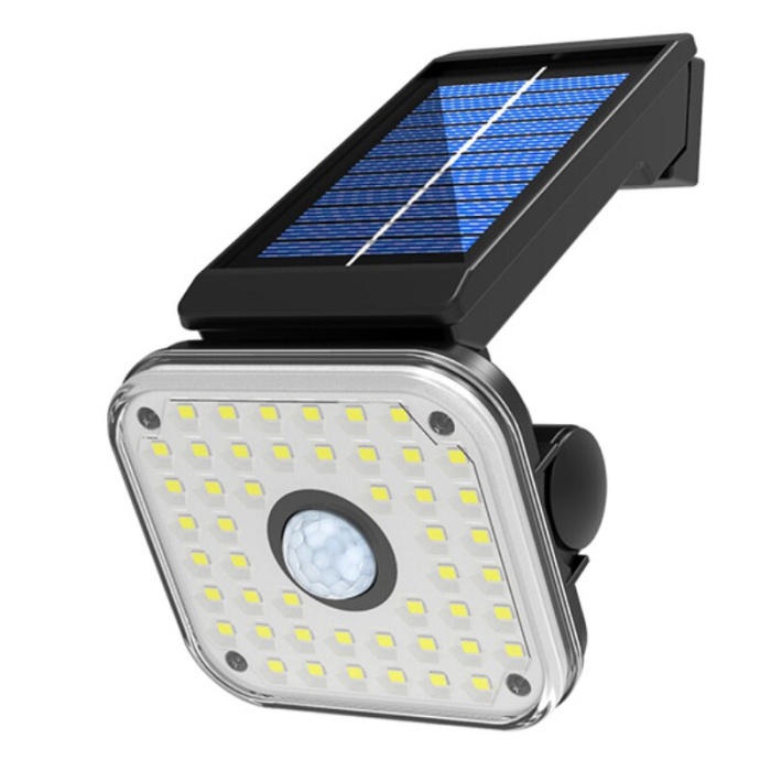 LF-1750B 48 SMD LEDLİ 3 MODLU SENSÖRLÜ SOLAR İNDİKSİYON DUVAR LAMBASI (4434)