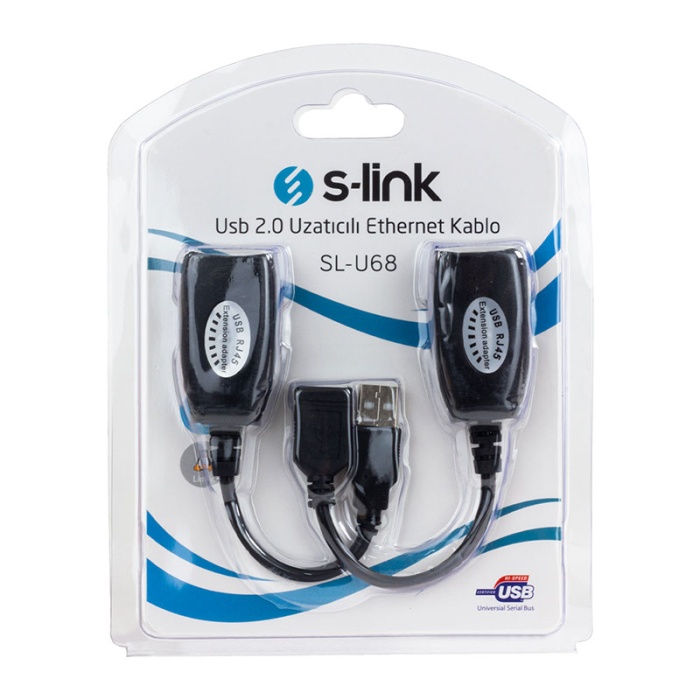 S-LINK SL-U68 USB 2.0 EXTENSİON UZATICI ADAPTÖR (4434)