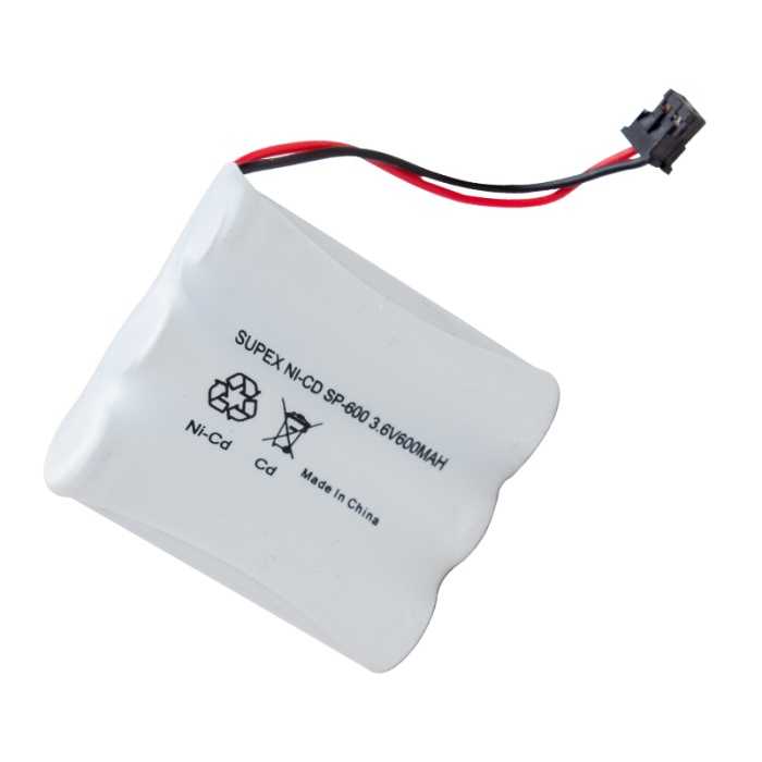 SUPEX SP-600 NI-CD 3LÜ KALEM AÇIK 3.6 VOLT 600 MAH TELSİZ TELEFON PİLİ (4434)