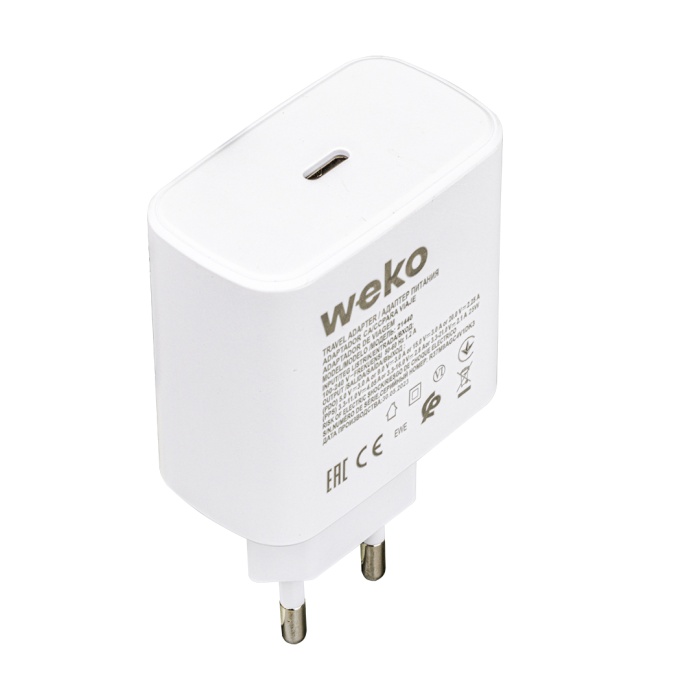 WK-21440 S11-C 25 WATT ŞARJ BAŞLIK ADAPTÖRÜ + TYPE-C TO TYPE-C KABLO (NO:9T) (4434)