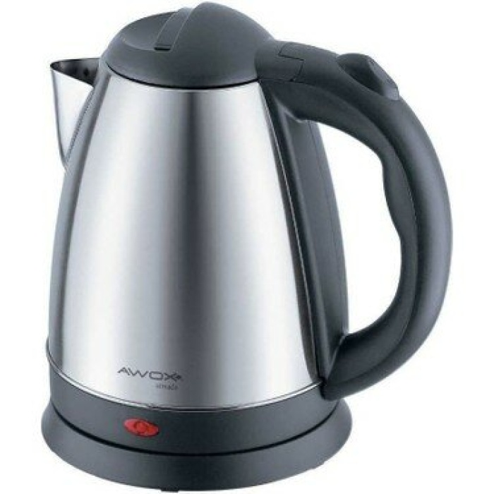 AWOX ARMADA ÇELİK KETTLE 1.8LT MENTEŞE KİLİT İNOX KAPAK 360° DÖNEBİLEN GÖVDE OTOMATİK KAPANMA (4434)