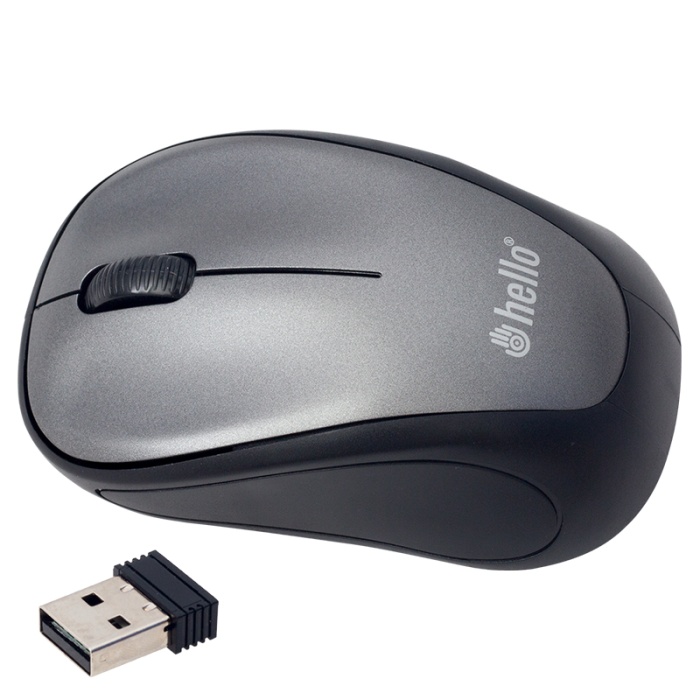 HELLO HL-18741 1200 DPI 2.4GHZ KABLOSUZ MOUSE (4434)