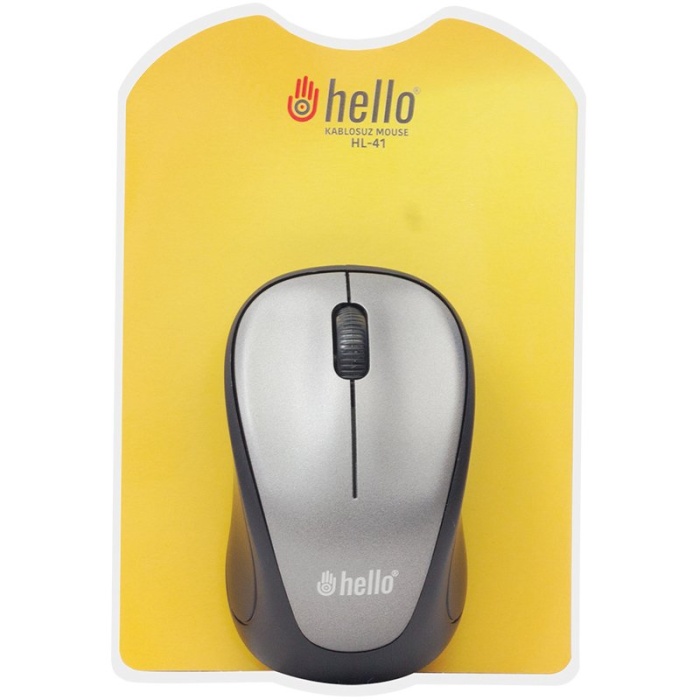 HELLO HL-18741 1200 DPI 2.4GHZ KABLOSUZ MOUSE (4434)