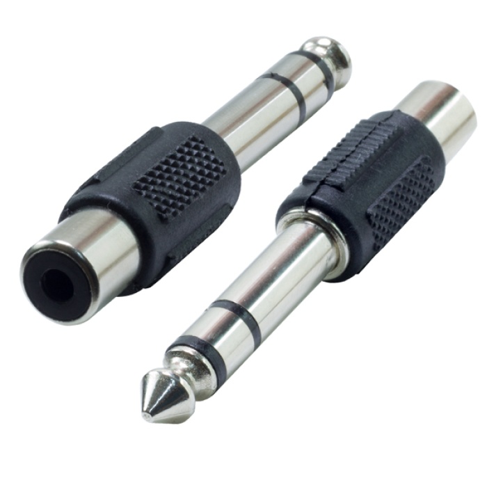 6.3 MM STEREO ERKEK / 1 TOS DİŞİ ÇEVİRİCİ JACK (4434)