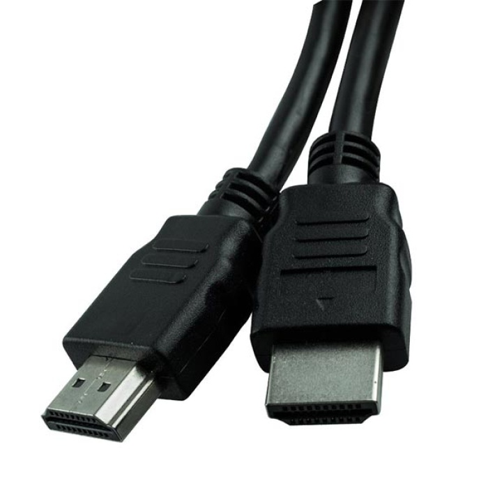 HDMI KABLO SİYAH 1 METRE POŞETLİ (4434)