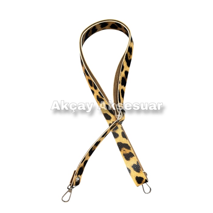 120 CM ÇAPRAZ ASKI LEOPAR DESENLİ