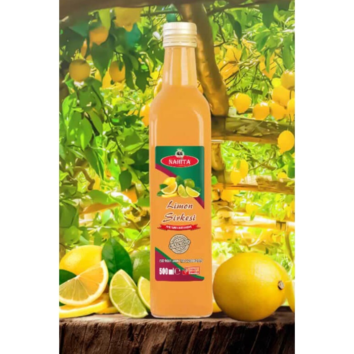 Limon Sirkesi % 100 doğal Katkısız 500 ml