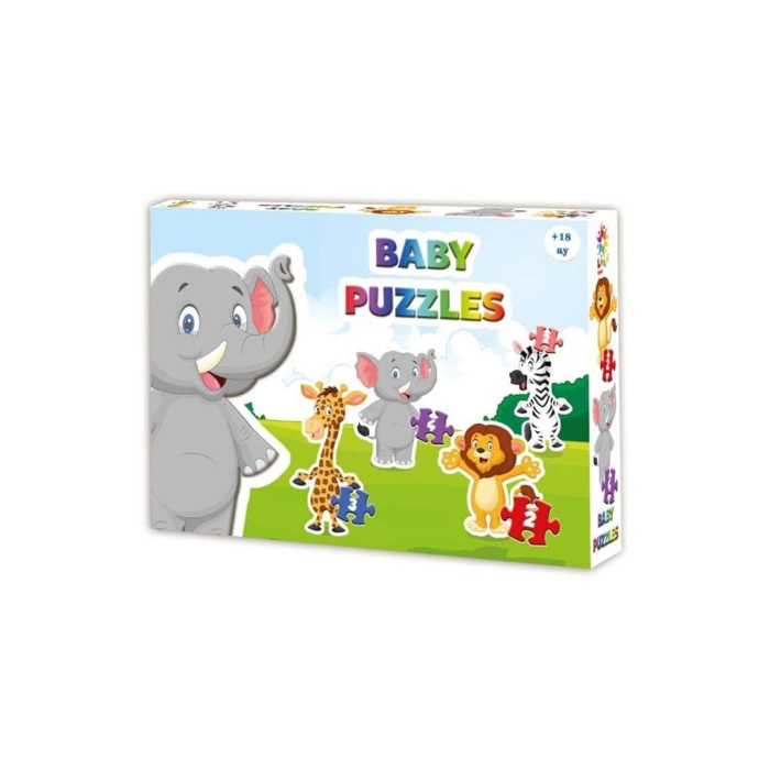 Laço Puzzle Lc024 Eğitici Hafıza Oyunu İngilizce Nesneler