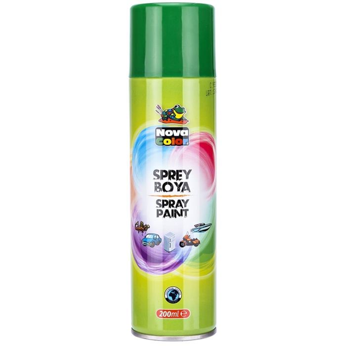 Nova Color Sprey Boya 200 Ml Yeşil