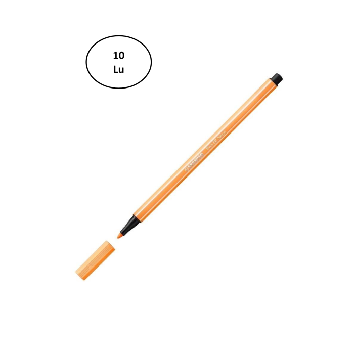 Umut Stabilo Pen 68 Florasan Orange 68/054 10lu