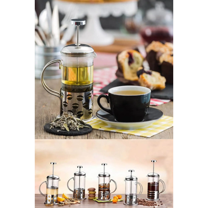 Pandomim New Life 350ml Çelik French Press Turk-FP350