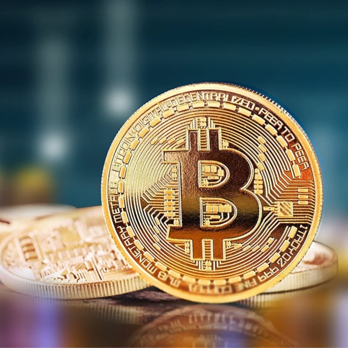 Bitcoin Madeni Hatıra Parası Madeni Bitcoin Hediye Sikke Para (4767)