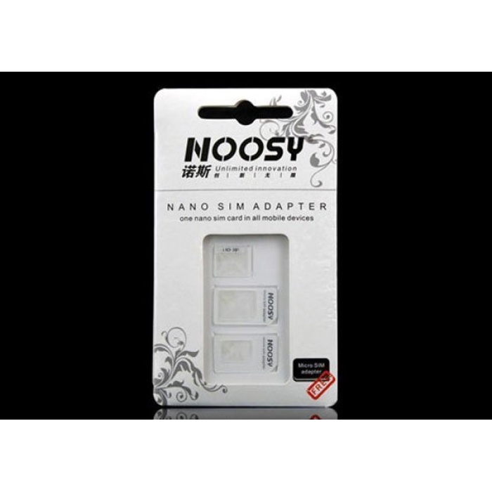 Noosy: Nano ve Micro Sim Kart Adaptörü (4767)