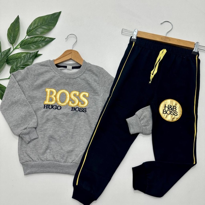 Hugo Boss Baskılı Çocuk Takım