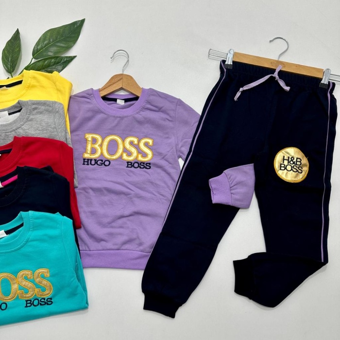 Hugo Boss Baskılı Çocuk Takım