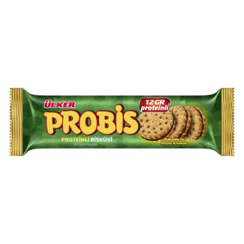 Ülker Probis Kakaolu ve Muzlu Proteinli Bisküvi 75G